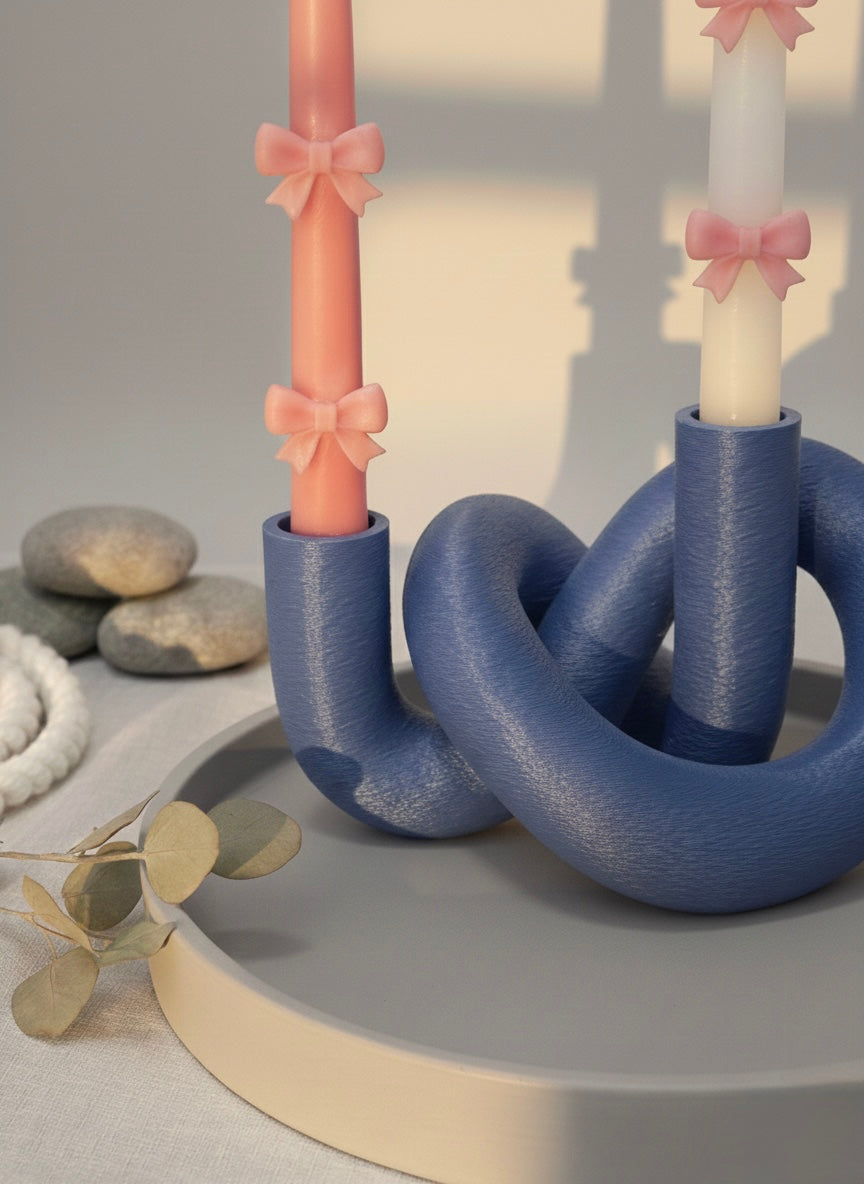 Knot-ty Candle Stand